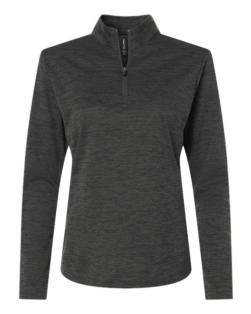 AllPro 4HM70L Women's Pro-Lock Performance Mélange Quarter-Zip Pullover