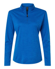 AllPro 4HM70L Women's Pro-Lock Performance Mélange Quarter-Zip Pullover