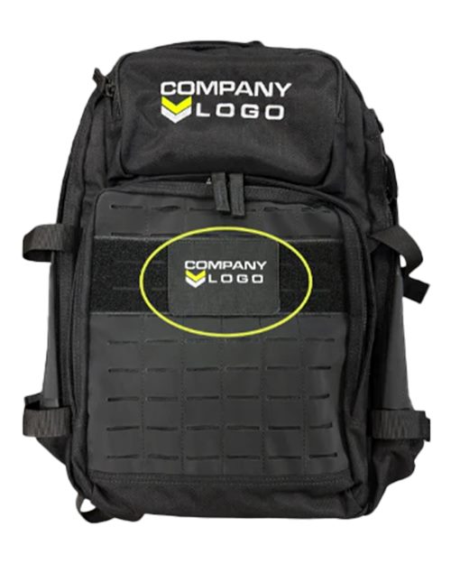 MERET MPBK10 Medium Blank Black Patch - Qty 10