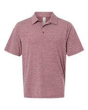 Team 365 TT125 Men's Relay Heathered Stripe Polo