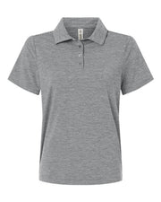 Team 365 TT125W Women's Relay Heathered Stripe Polo