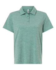 Team 365 TT125W Women's Relay Heathered Stripe Polo