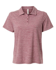 Team 365 TT125W Women's Relay Heathered Stripe Polo