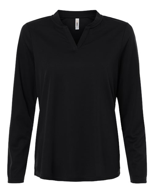CORE365 CE108LW Women's Nova Performance Long Sleeve Pique Polo