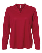 CORE365 CE108LW Women's Nova Performance Long Sleeve Pique Polo