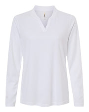 CORE365 CE108LW Women's Nova Performance Long Sleeve Pique Polo