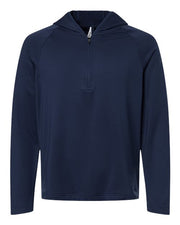 Team 365 TT200 Men's Qualify Quarter-Zip Hooded Pullover