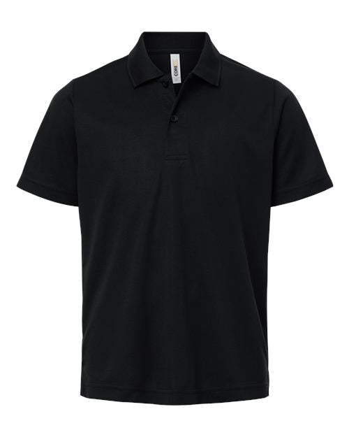 CORE365 CE108Y Youth Nova Performance Pique Polo