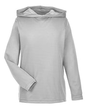 Team 365 TT41Y Youth Zone Performance Hooded Long Sleeve T-Shirt