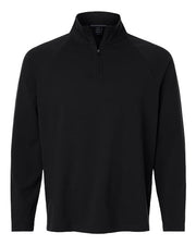Devon & Jones DG402 Men's Seaton Pebble Textured Quarter-Zip Pullover