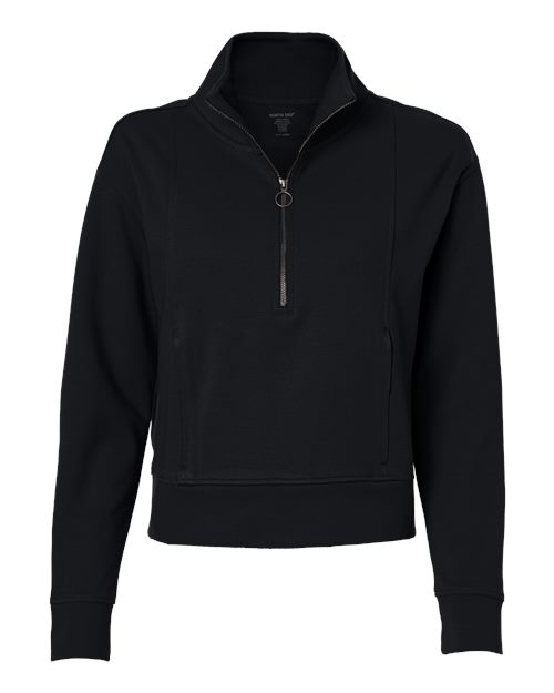 North End NE220W Women's Mantra Half-Zip Ottoman Pullover