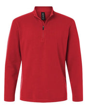 AllPro STF870 Men's Stretch Quarter-Zip Fleece Pullover