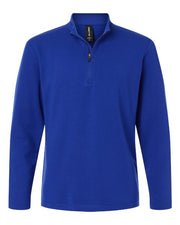 AllPro STF870 Men's Stretch Quarter-Zip Fleece Pullover