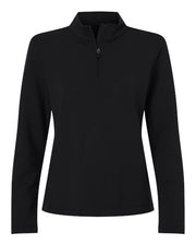 AllPro STF870L Women's Stretch Quarter-Zip Fleece Pullover