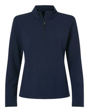 AllPro STF870L Women's Stretch Quarter-Zip Fleece Pullover