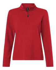 AllPro STF870L Women's Stretch Quarter-Zip Fleece Pullover