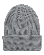 YP Classics 2501KC Waffle Cuffed Knit Beanie