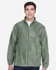 Harriton M990 Men's Full-Zip Fleece