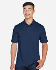 Harriton M345 Men's Advantage Snag Protection Plus IL Snap Placket Polo