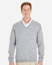 Harriton M420 Men's Pilbloc™ V-Neck Sweater