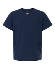 Hanes HMB002 Men's V-Neck 3 Pocket Scrub Top