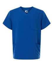 Hanes HMB002 Men's V-Neck 3 Pocket Scrub Top