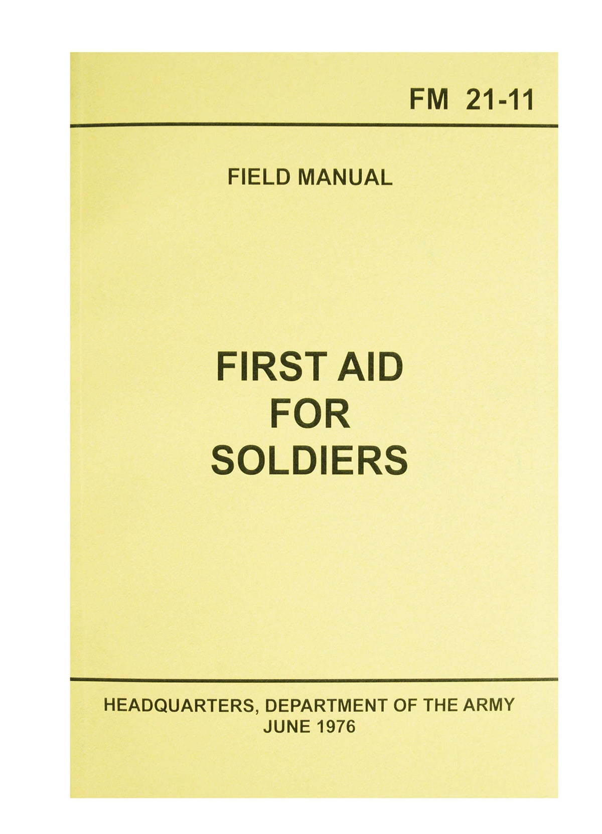 Rothco First Aid for Soldiers FM21 Manual