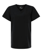 Hanes HSB000 Women's V-Neck 1 Pocket Scrub Top