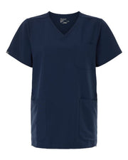 Hanes HSB002 Women's V-Neck 3 Pocket Scrub Top