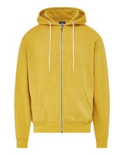 MV Sport 2349 Unisex Retro Heather Full-Zip Hooded Sweatshirt