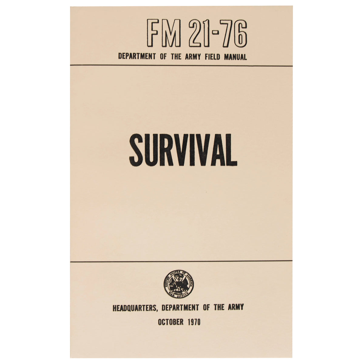 Rothco SURVIVAL MANUAL