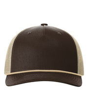Richardson 112FPR Five-Panel Trucker Rope Cap