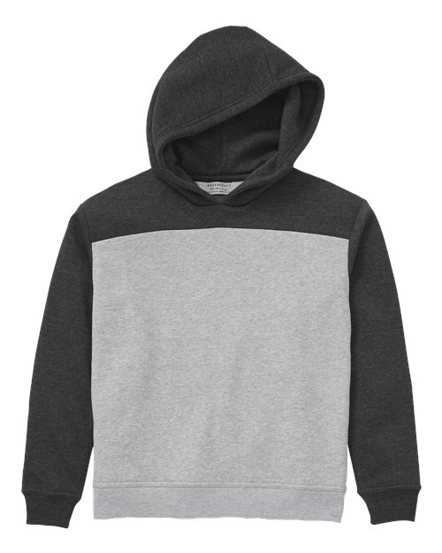 Boxercraft BY5404 Youth Colorblocked Hooded Sweatshirt