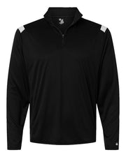 Badger 4265 Men's On The Rise Quarter-Zip Pullover
