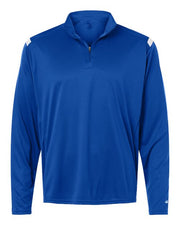 Badger 4265 Men's On The Rise Quarter-Zip Pullover