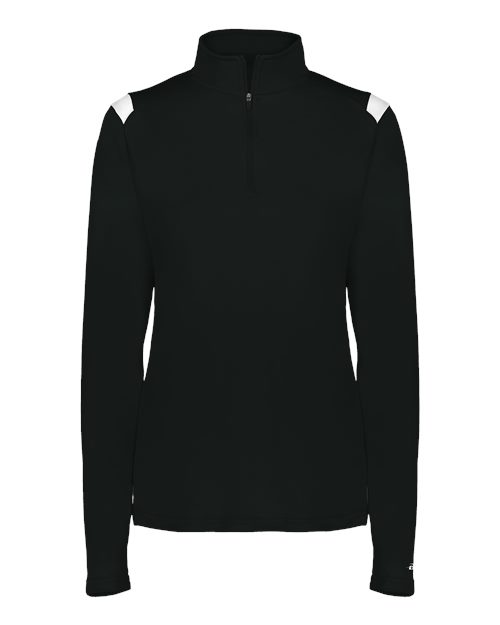 Badger 4266 Women's On The Rise Quarter-Zip Pullover