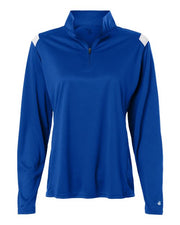 Badger 4266 Women's On The Rise Quarter-Zip Pullover