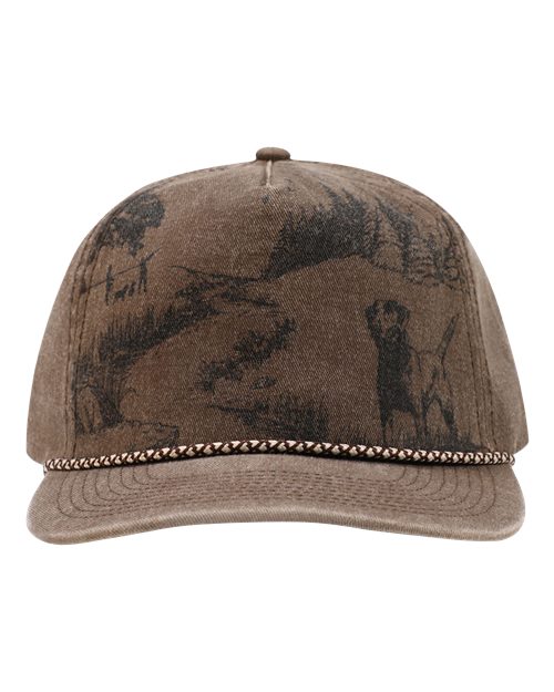 DRI DUCK 3336 Lab Nature Scene Cap
