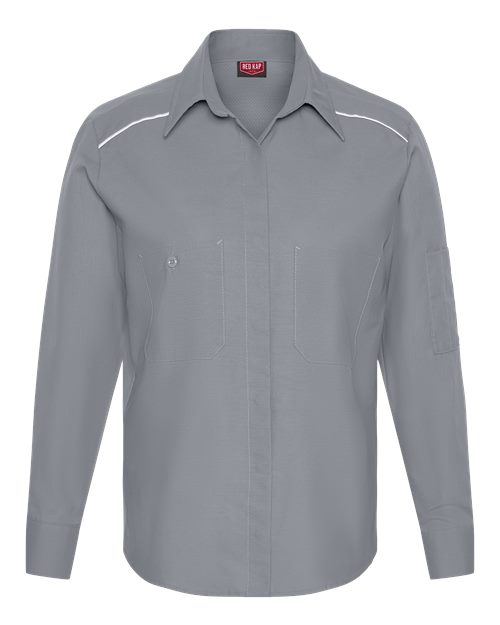 Red Kap SP5A Women's Airflow Long Sleeve Work Shirt