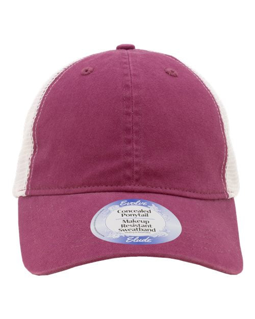 Infinity Her ANNIE Women's Peached Twill Mesh Back Cap