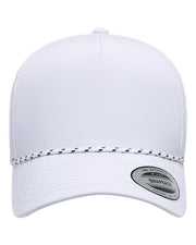 YP Classics 5389BD Five-Panel Perforated Rope Cap