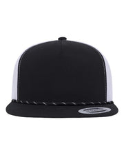 YP Classics 6006BD Classic Five-Panel Trucker Rope Cap