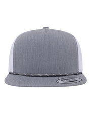 YP Classics 6006BD Classic Five-Panel Trucker Rope Cap