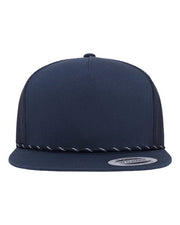 YP Classics 6006BD Classic Five-Panel Trucker Rope Cap