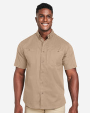Harriton M585 Men's Advantage IL Short Sleeve Work Shirt