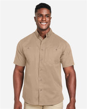 Harriton M585 Men's Advantage IL Short Sleeve Work Shirt