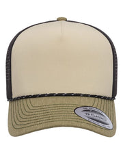 YP Classics 5389BD Five-Panel Perforated Rope Cap