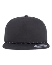 YP Classics 6502BD Lightly Structured Five-Panel Rope Cap