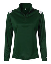 Badger 4266 Women's On The Rise Quarter-Zip Pullover