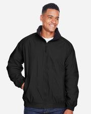 Harriton M740 Unisex Fleece Lined Nylon Jacket